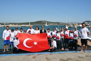 Çeşmede, 2025 Optimist Avrupa Şampiyonası’nda 1 altın, 1 bronz ve takım halinde şampiyonluk...